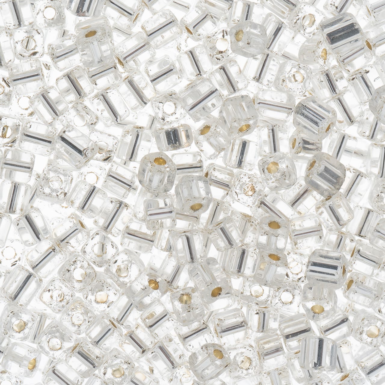 John Bead 3.4mm Czech Glass Cube Seed Beads, 22g